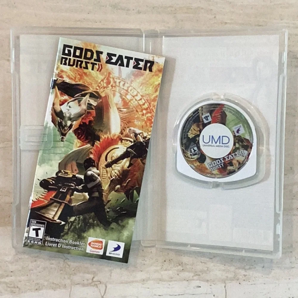 Gods Eater Burst PSP Game Sony UMD PlayStation CIB